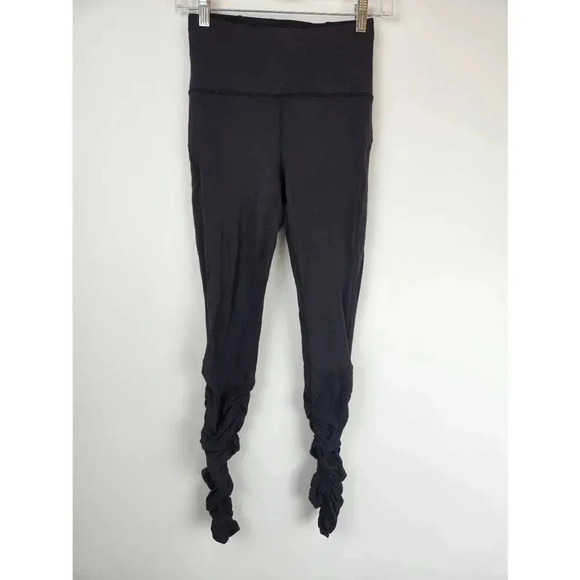 Lululemon Ready to Rulu Leggings Rouched 28 Inch Inseam Black 4 High Rise - Picture 1 of 10